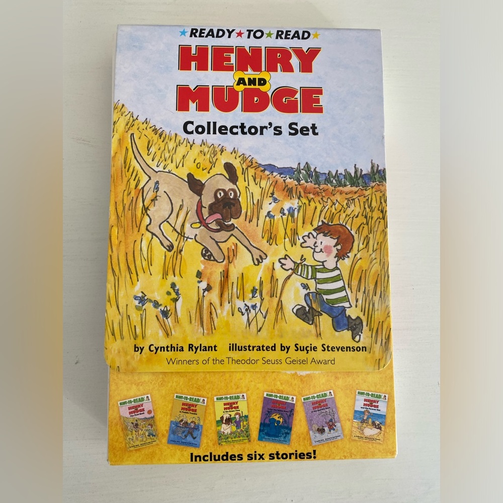 Kids book set Henry and Mudge